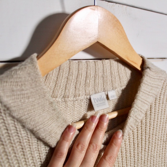 Twik Cozy Mock Neck Sweater Dress - Picture 3 of 6